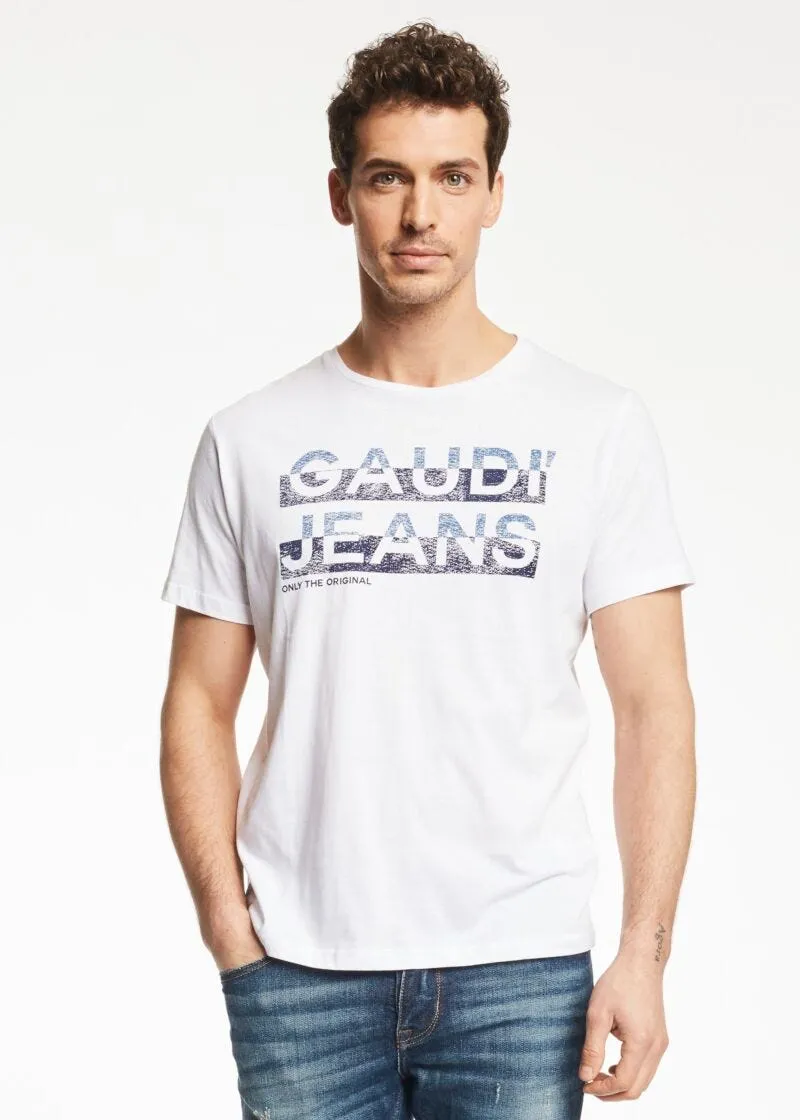 T-shirt con lettering