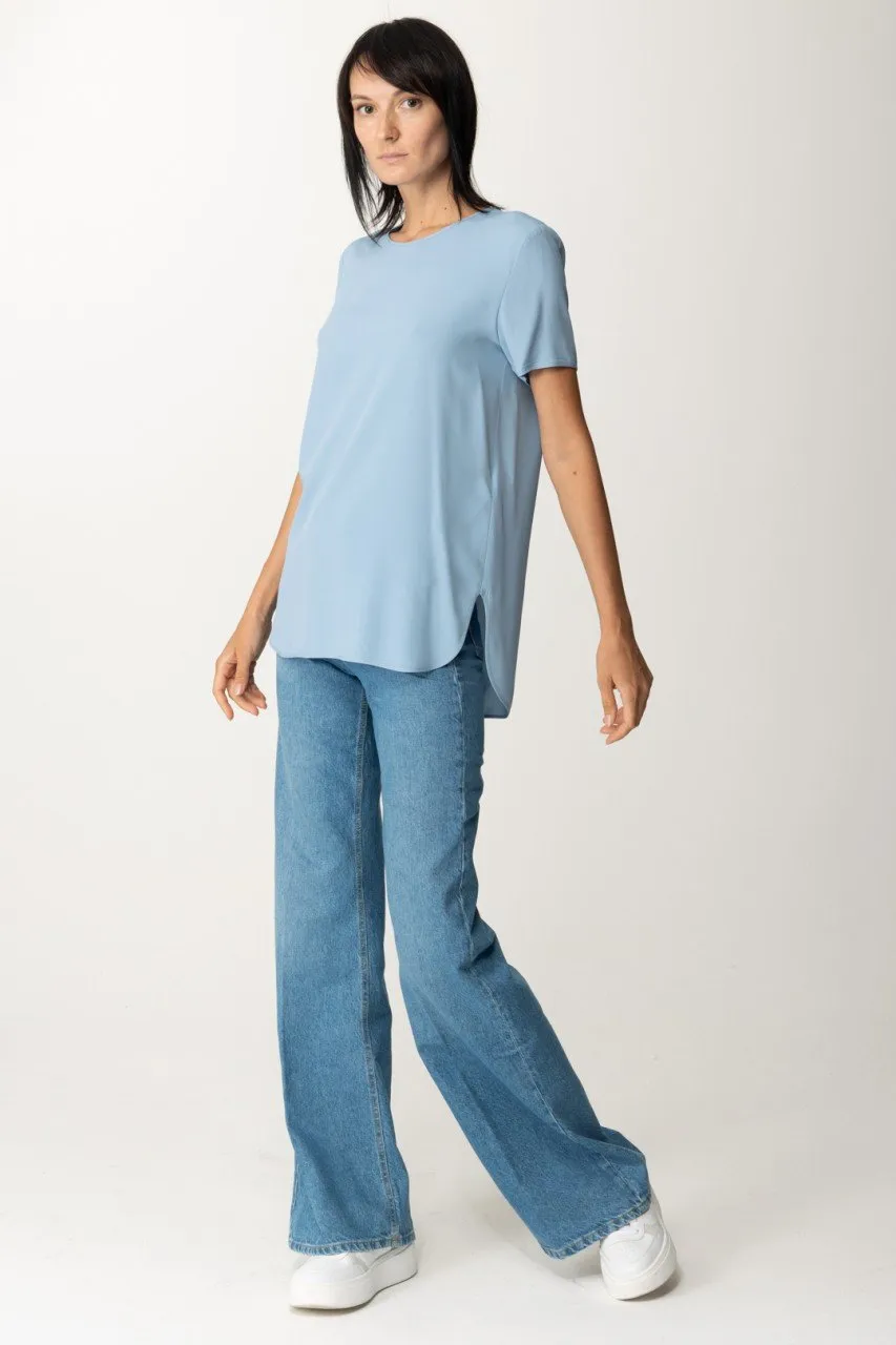 T-shirt in seta SKY WAY