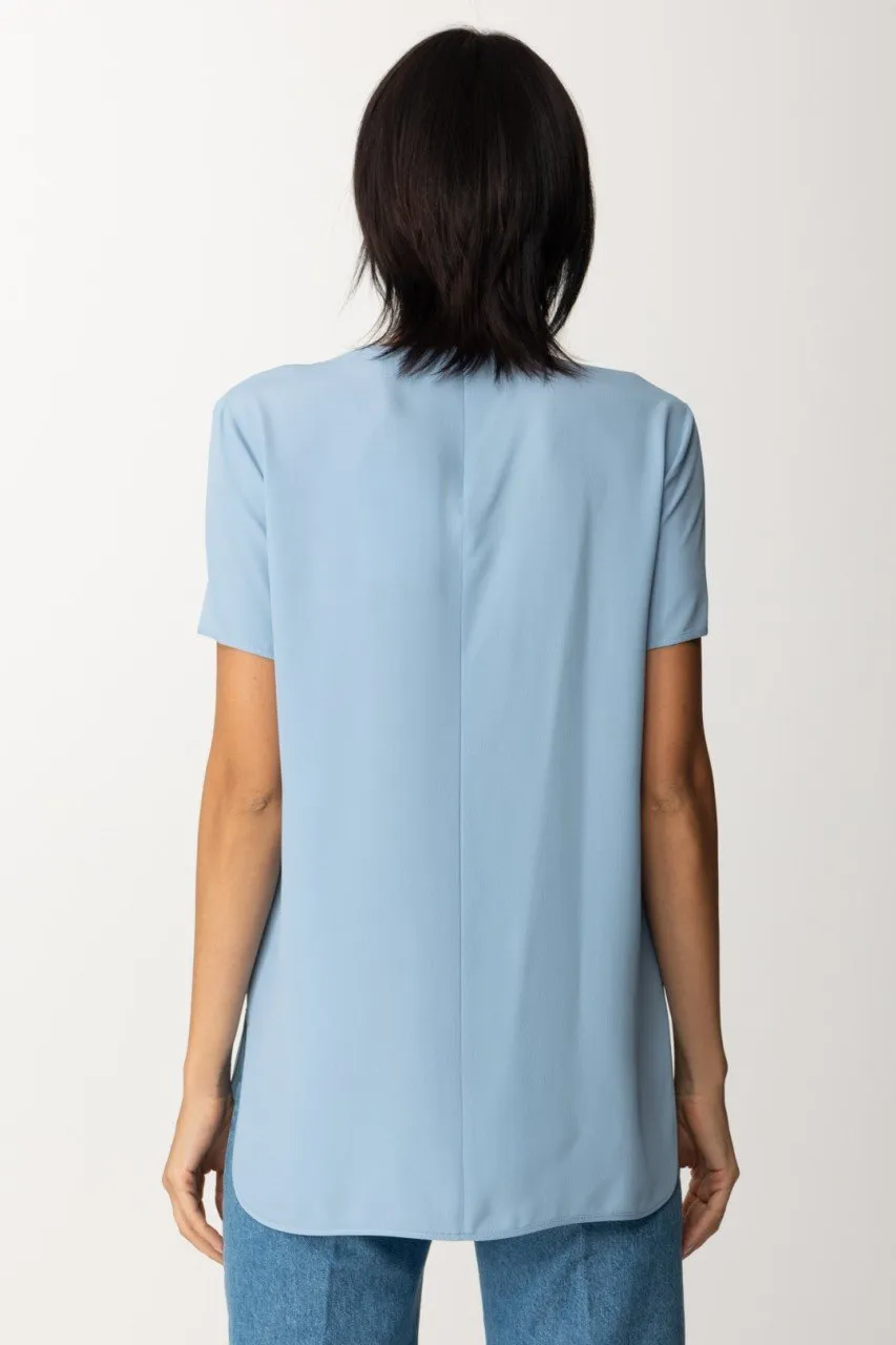 T-shirt in seta SKY WAY