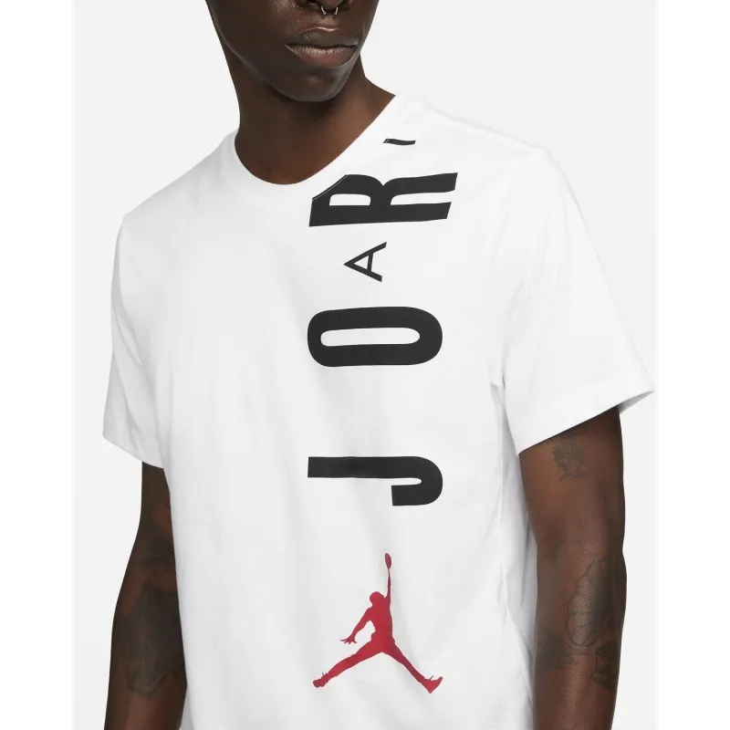 T-shirt Jordan Air Bianca Uomo