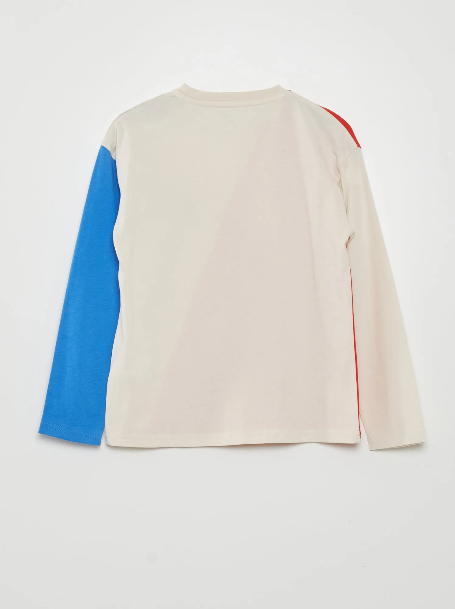 T-shirt maniche lunghe 'New York' - BIANCO