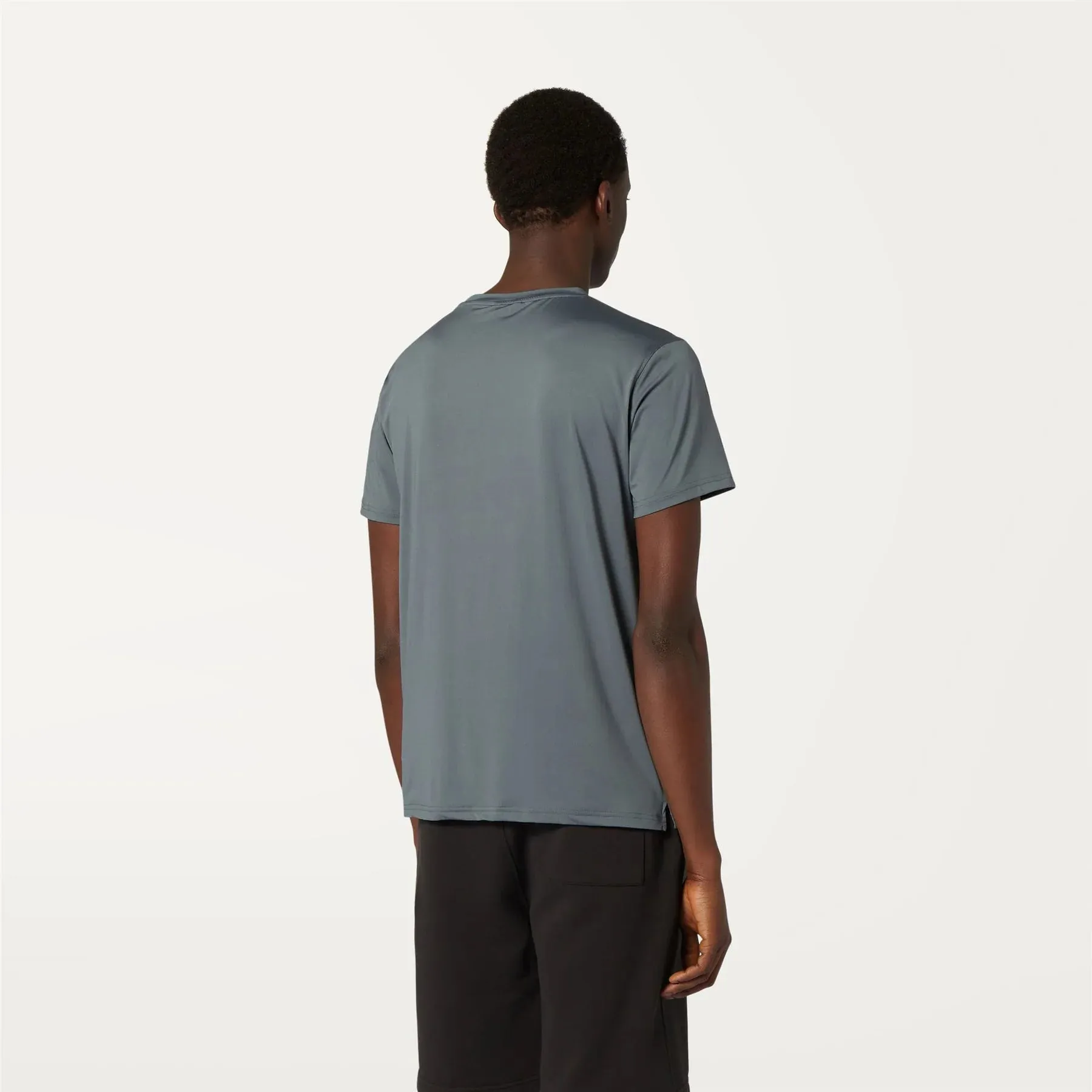 T-Shirt Montour KWAY Uomo K71246W B75 Grigio