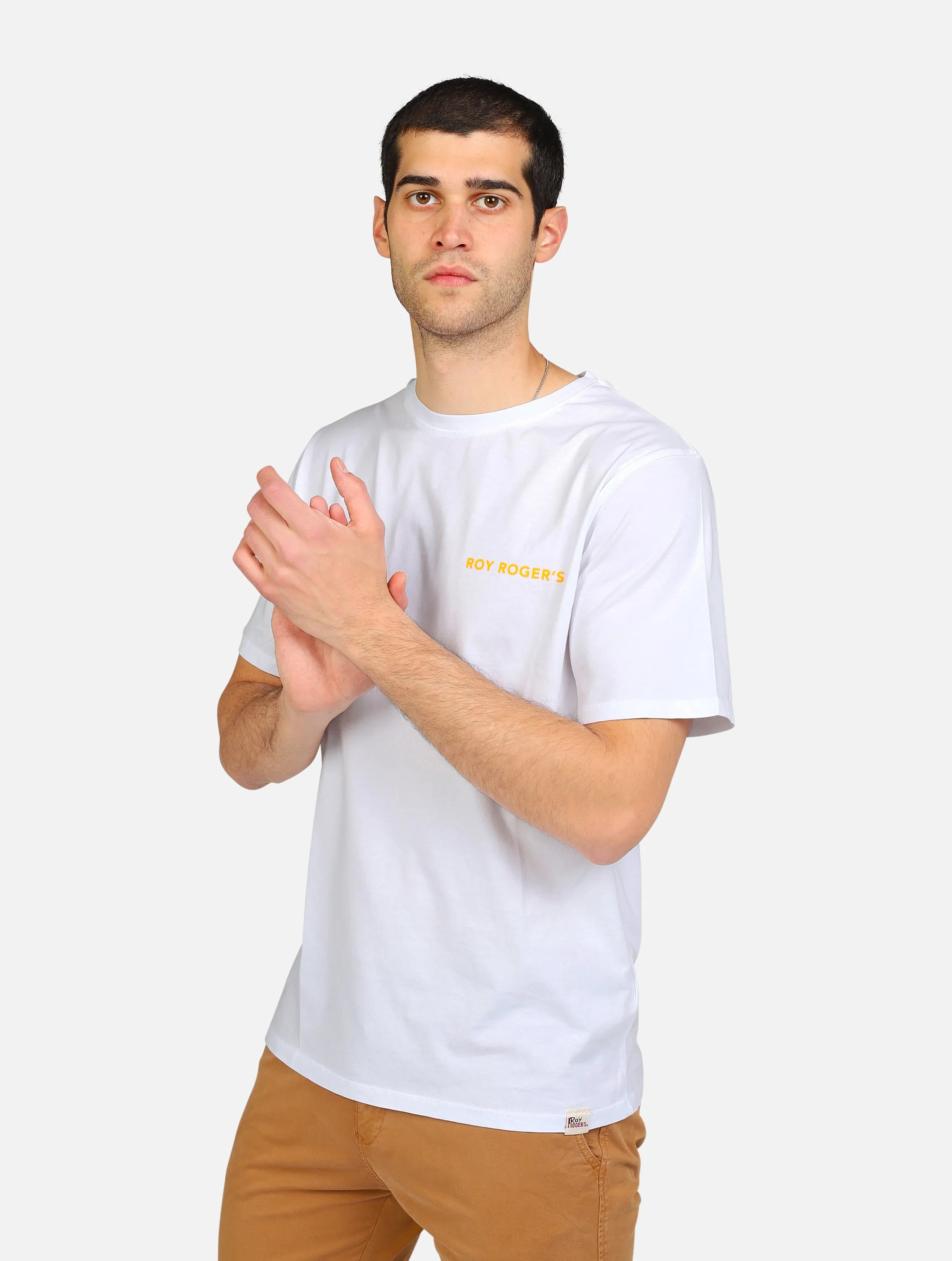 t-shirt ROYROGER'S RRU90055CGBIANCO