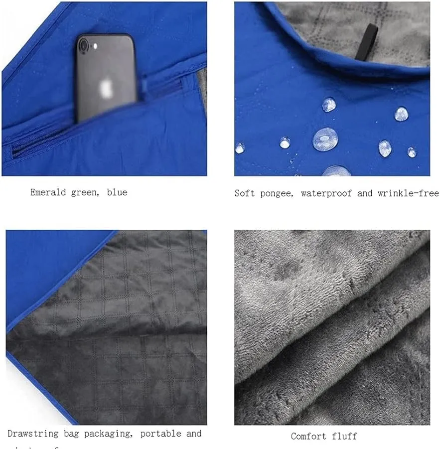 Tappetino Da Picnic Stuoie Da Spiaggia 57 “X79” Coperte da picnic impermeabili Extra Large, Coperta pieghevole portatile per est
