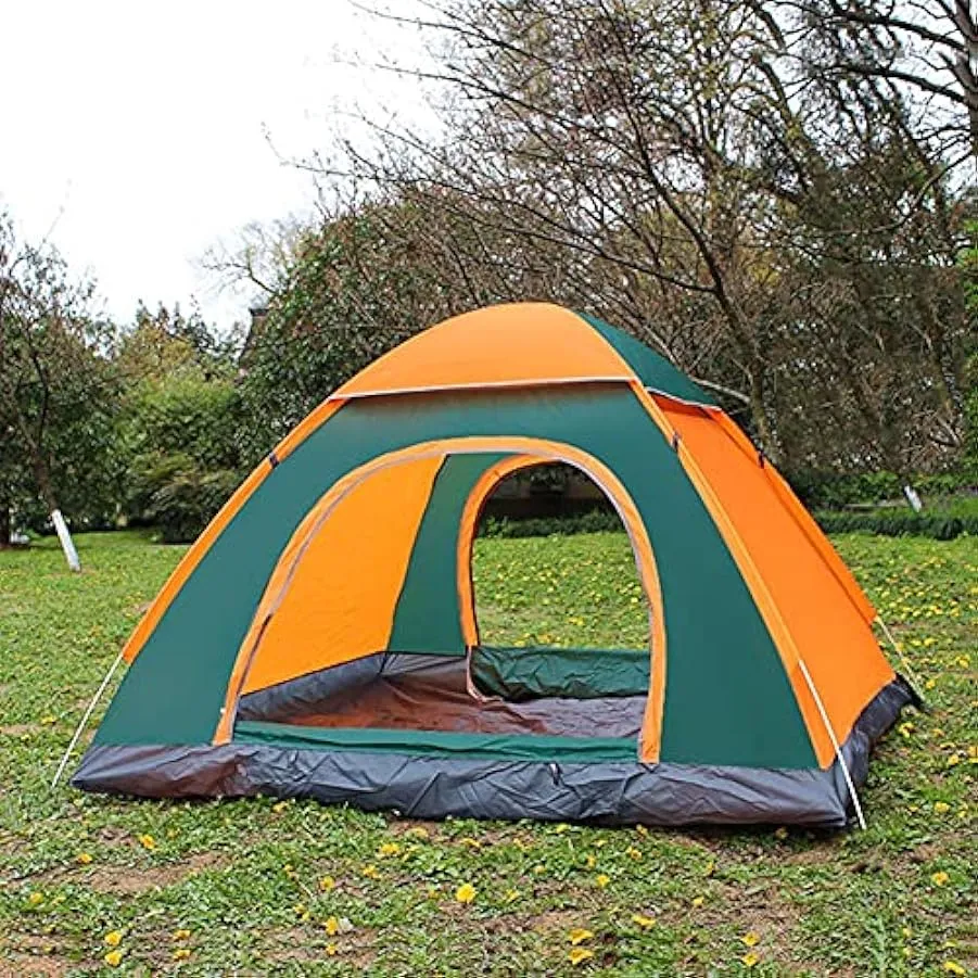 Tenda da campeggio all’aperto pieghevole automatica 3-4 persone Tende familiari impermeabili al 100%. 201514100