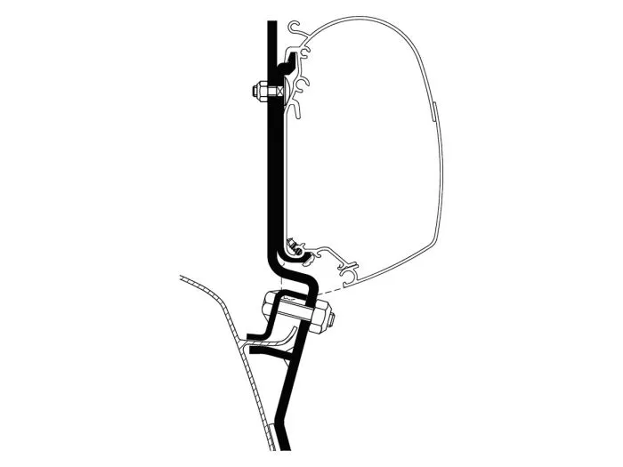 Thule adattatore VW T2 & T3