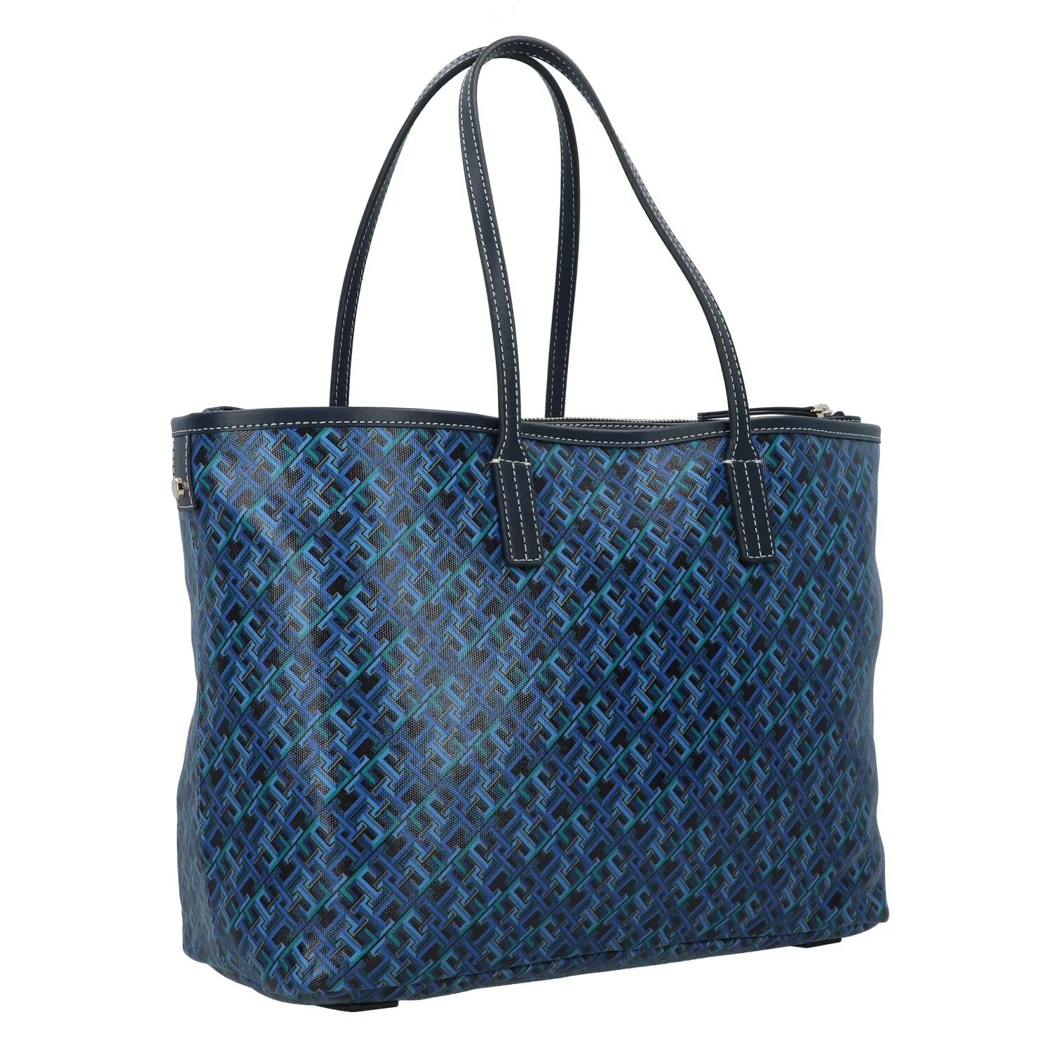 Tommy Hilfiger TH Monoplay Leather Borsa shopper 36 cm