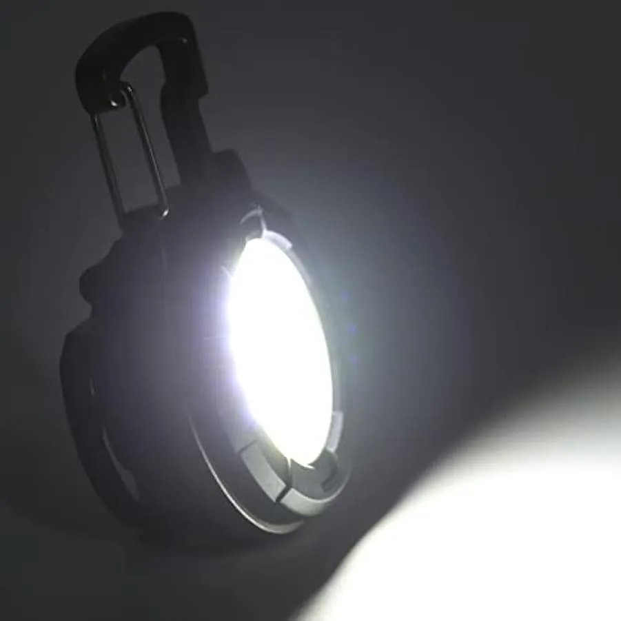 Topyond Luci da Lavoro COB Impermeabili – Mini Torcia Portachiavi per Manutenzione Ed Emergenza dell’automobile – Multifunzional