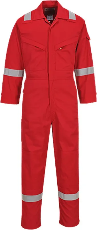 Tuta intera ignifuga antistatica leggera 280g
