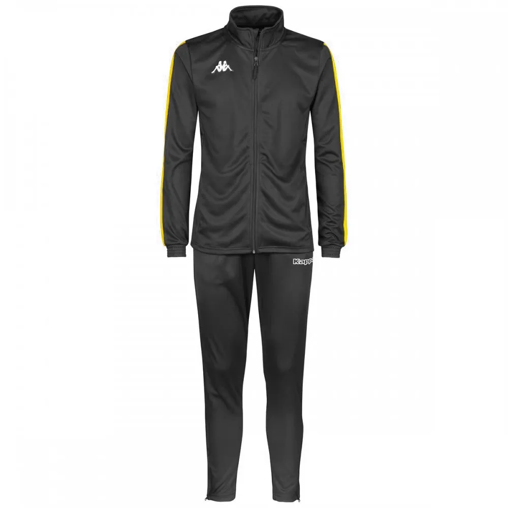TUTA KAPPA SALCITO NERO/GIALLO