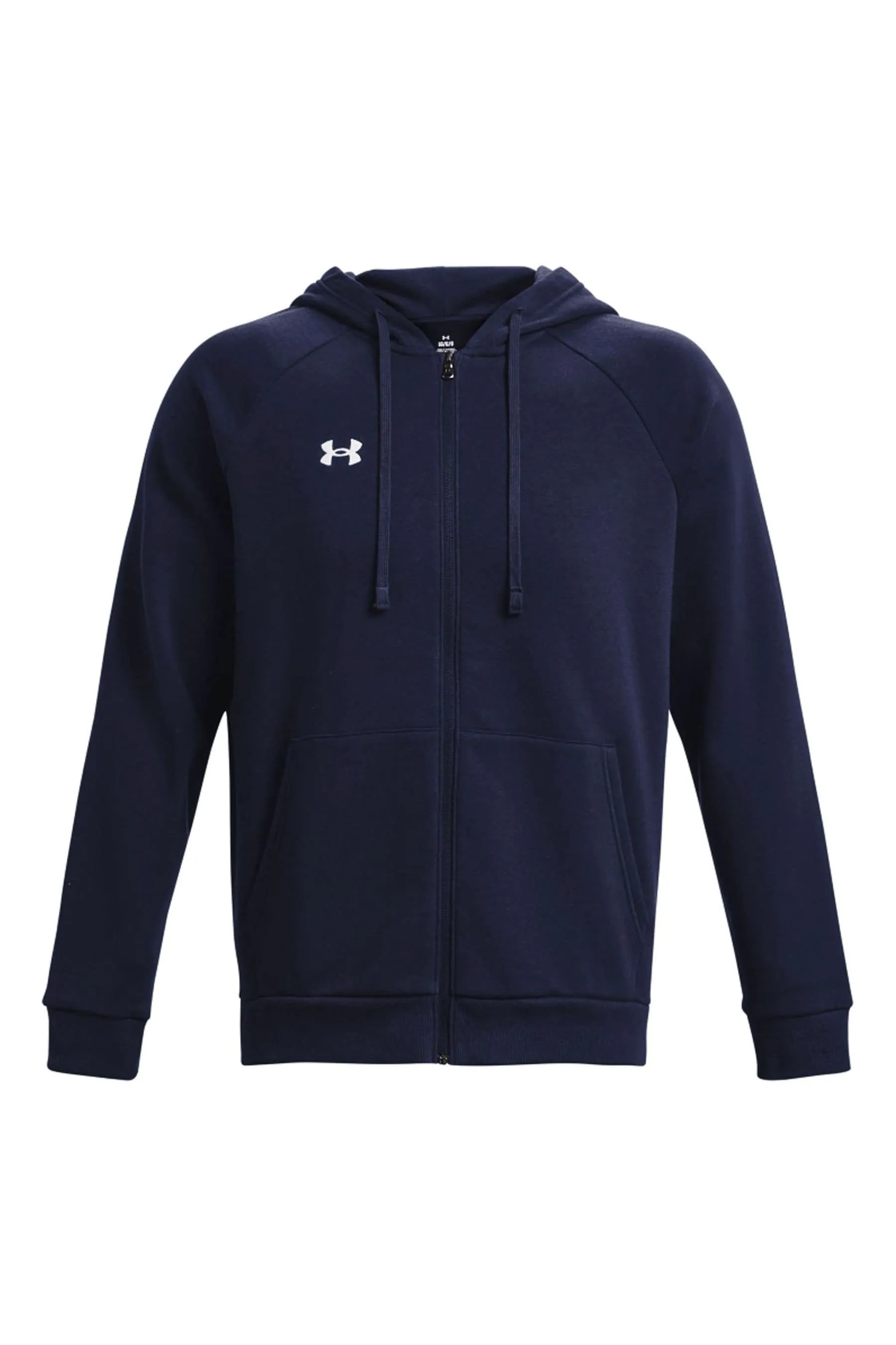 Under Armour Rival - Felpa in pile con zip e cappuccio