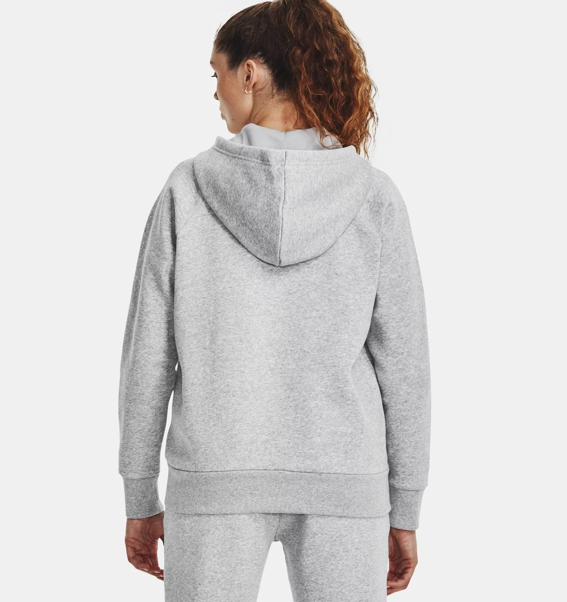 Under Armour Rival Fleece FullZip Hoodie Felpa Donna