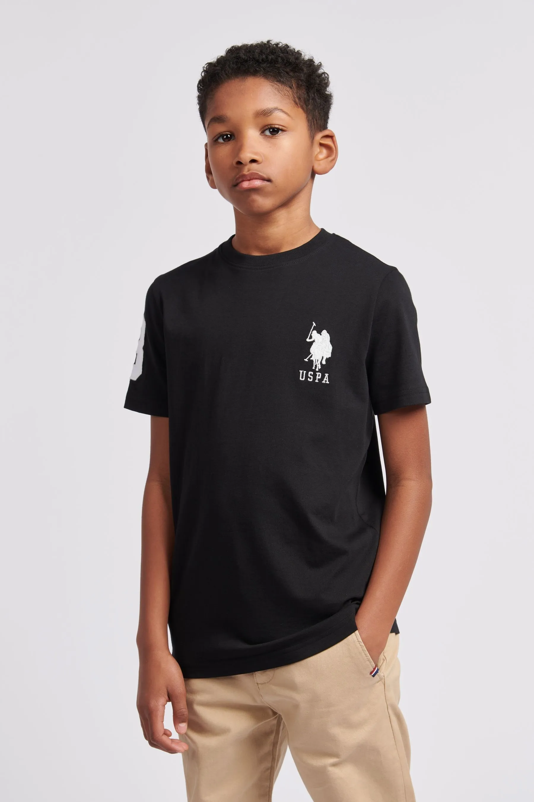 U.S. Polo Assn. Maglietta da 3 Bambino Player    