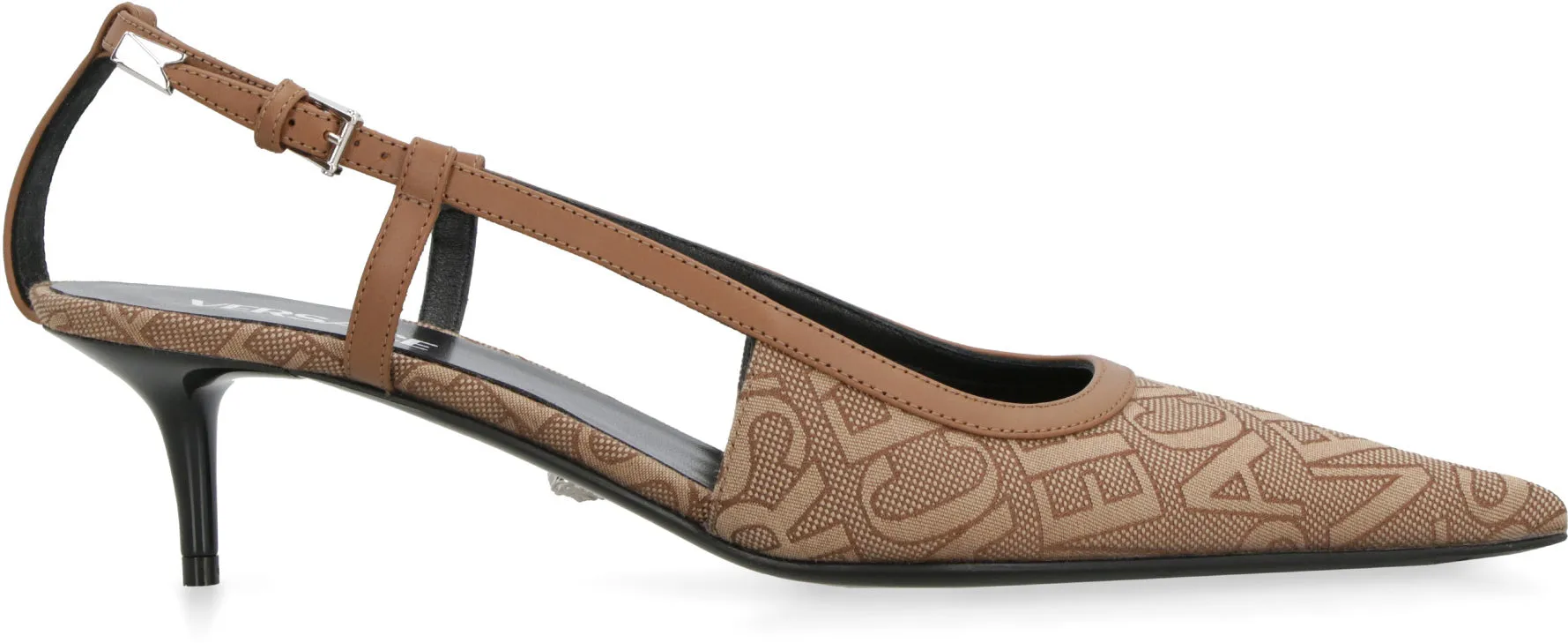 Versace Slingback in tessuto