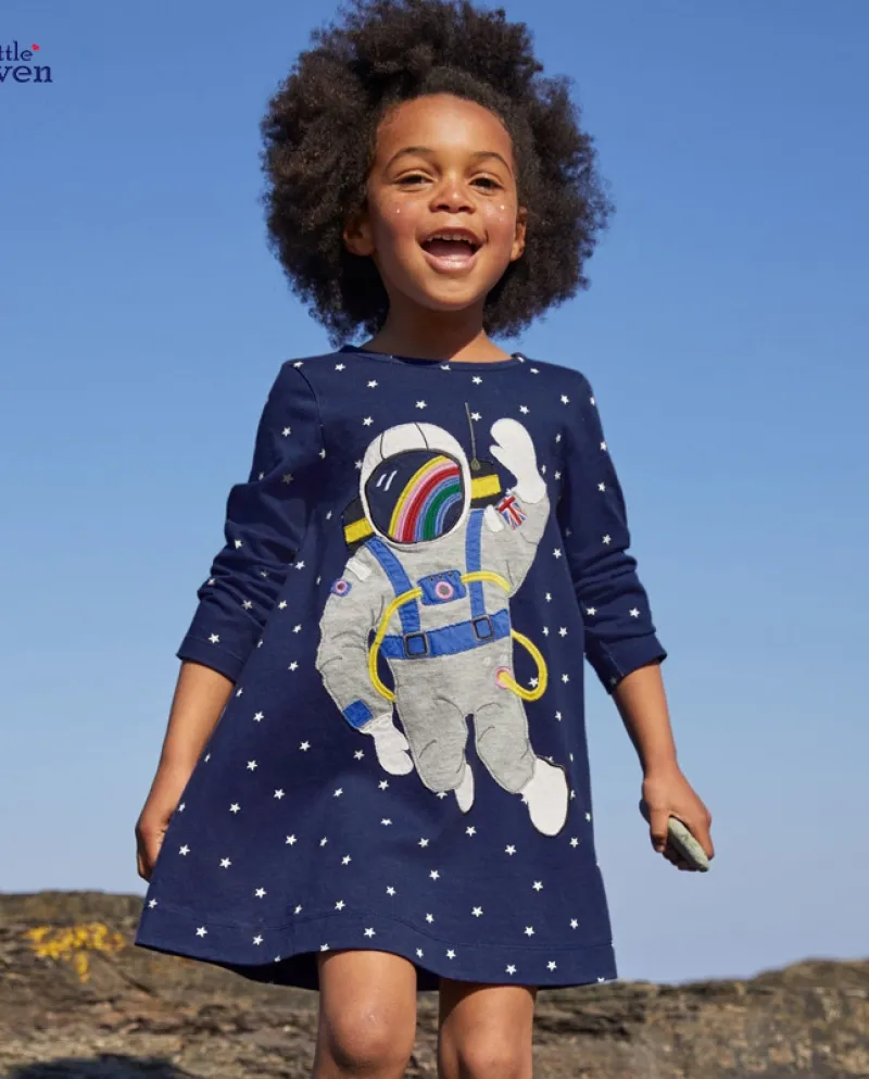 Vestito da bambina a maniche lunghe a pois per bambini autunno nuovo