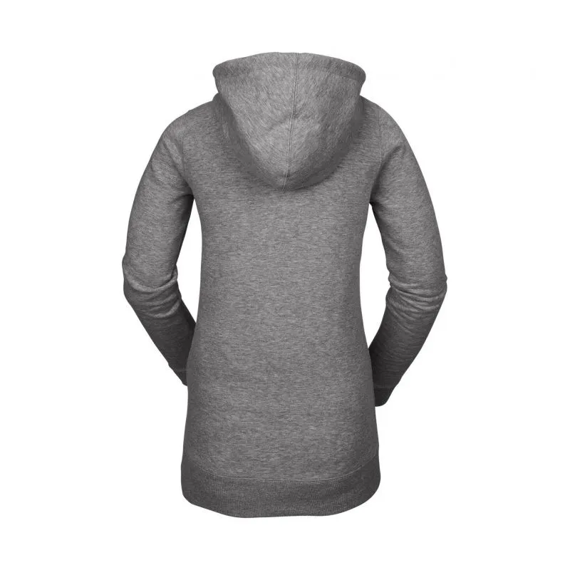 VOLCOM Tower Fleece - Felpa da donna in pile (grigio scuro)