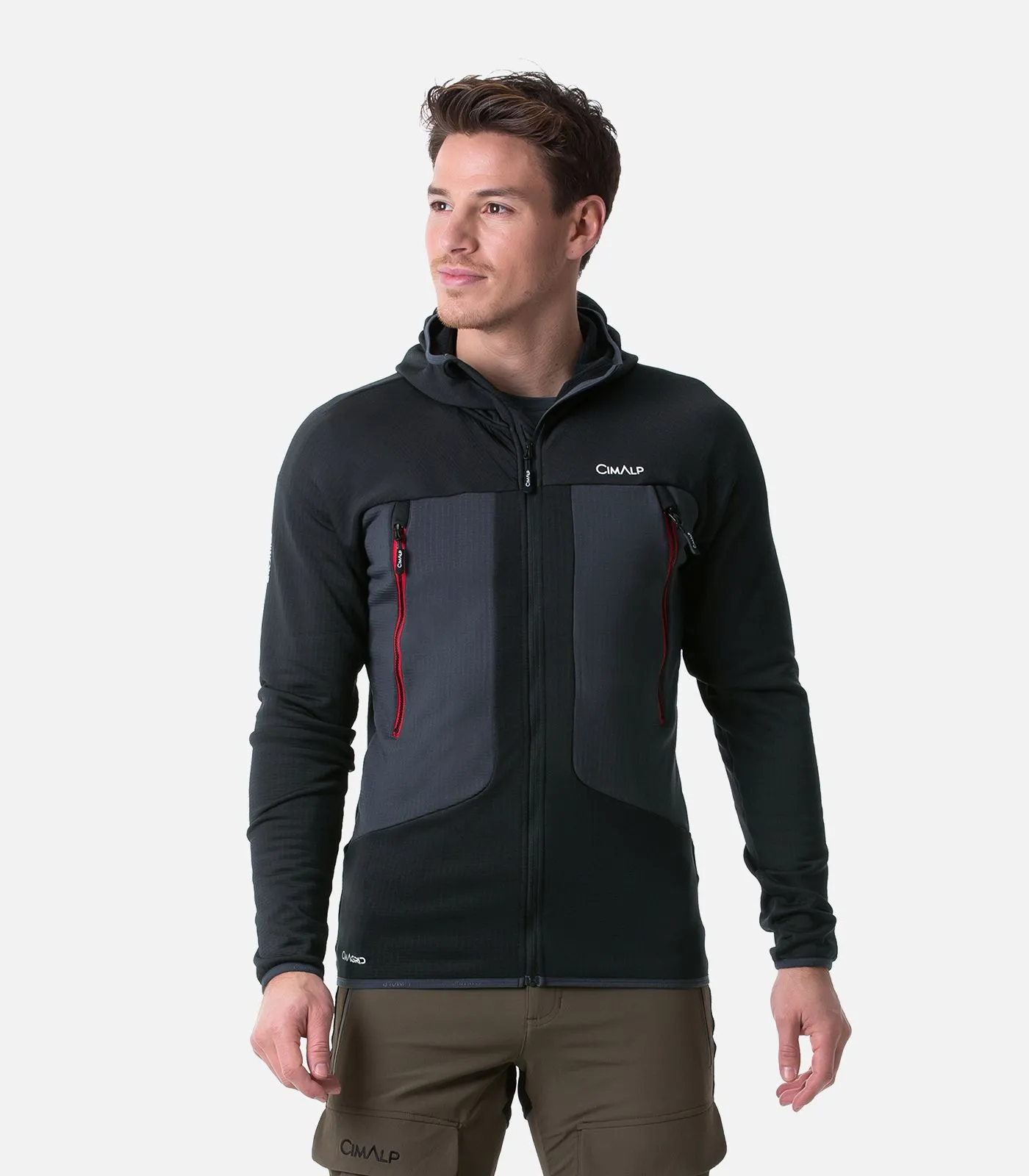 WHYMPER- Uomo Pile in tessuto CIMAGRID®