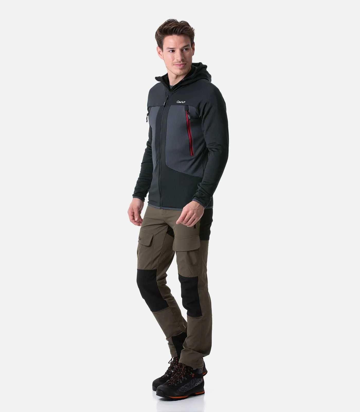 WHYMPER- Uomo Pile in tessuto CIMAGRID®
