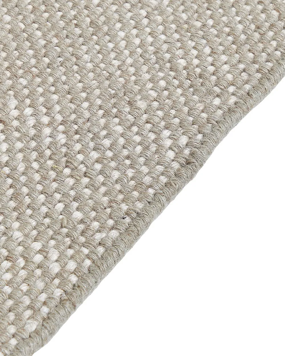 Wool Area Rug 140 x 200 cm Grey TEKELER