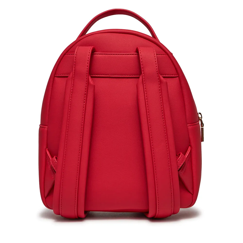 Zaino Donna Small LOVE MOSCHINO linea Maxi Lettering Rosso