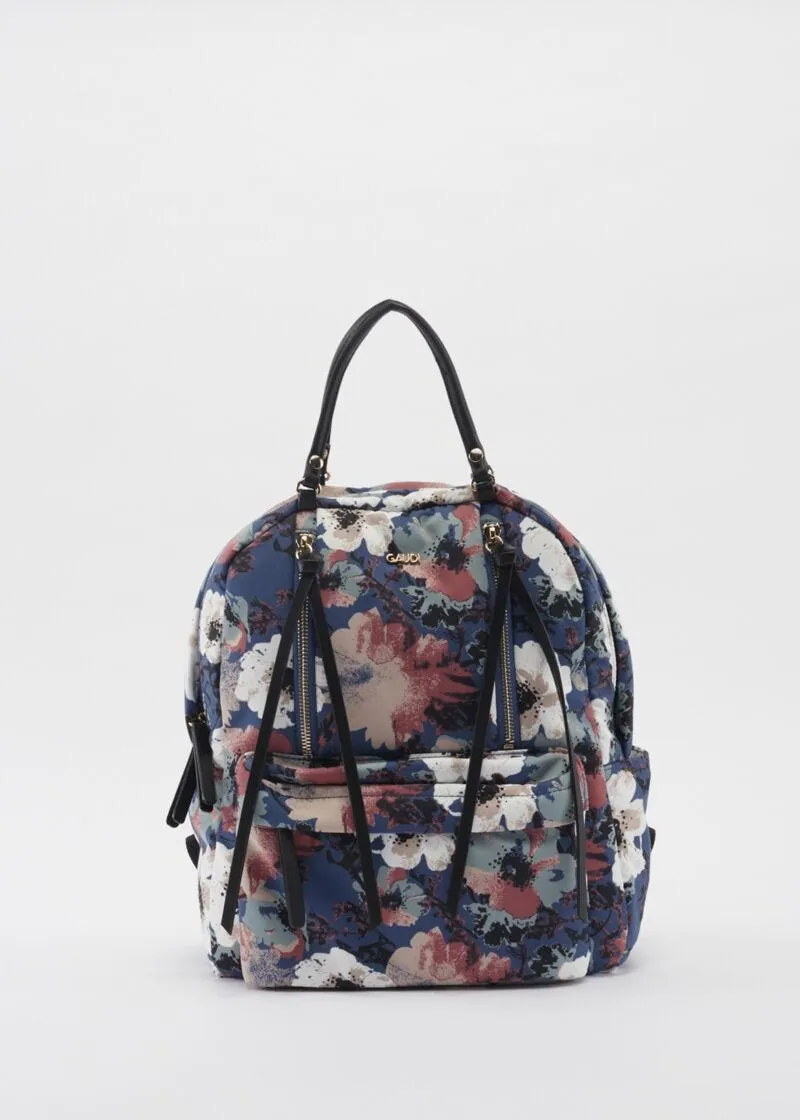 Zaino in nylon floreale