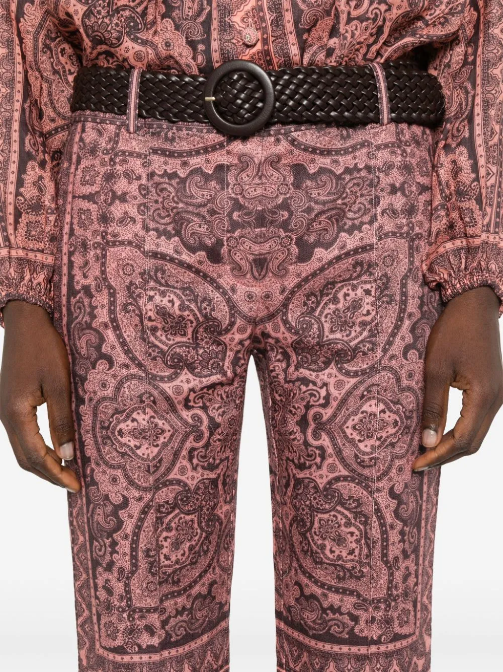 ZIMMERMANN Pantaloni svasati
