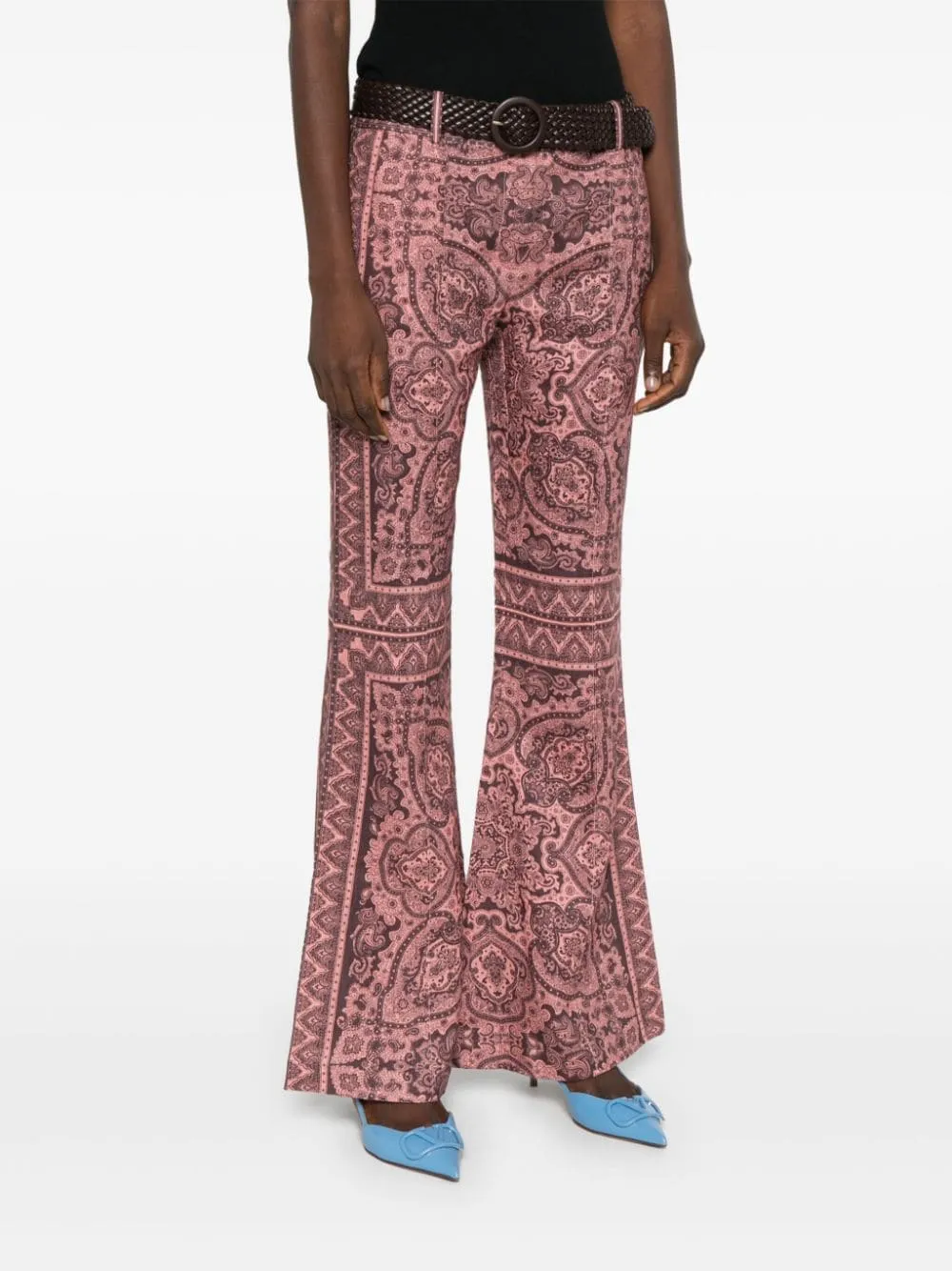 ZIMMERMANN Pantaloni svasati